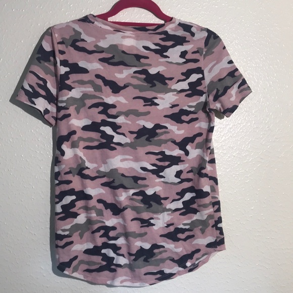 PINK by VS camo t shirt size no - Picture 6 of 8